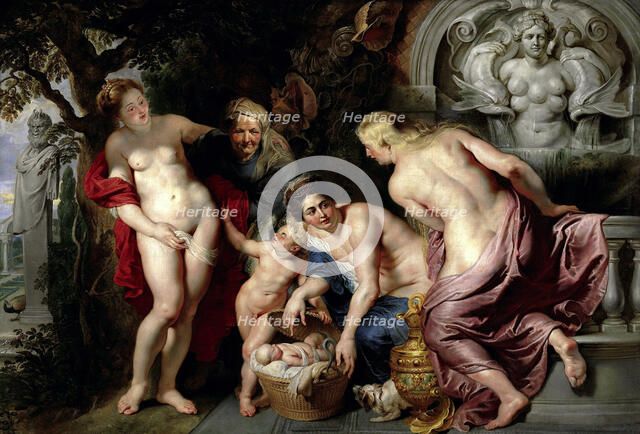 The Finding of the Child Erichthonius, c. 1615. Creator: Rubens, Pieter Paul (1577-1640).