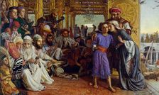 The Finding of the Saviour in the Temple, 1854-55. Creator: William Holman Hunt