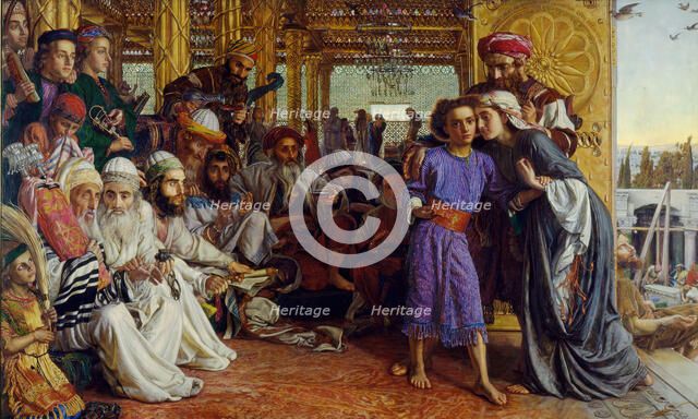 The Finding of the Saviour in the Temple, 1854-55. Creator: William Holman Hunt.