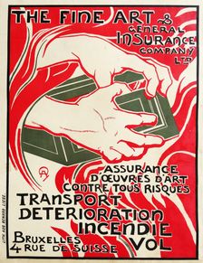 The Fine Art & General Insurance Co. , 1897. Creator: Donnay, Auguste (1862-1921)