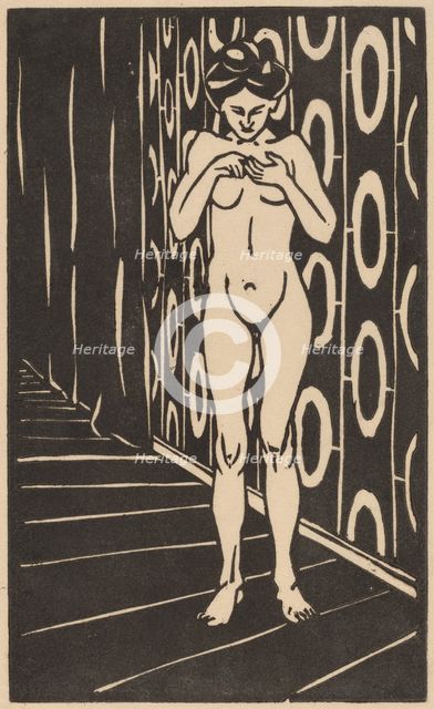 The Finger Game, 1905. Creator: Ernst Kirchner.