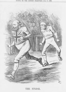 The Finish 1886. Creator: Joseph Swain