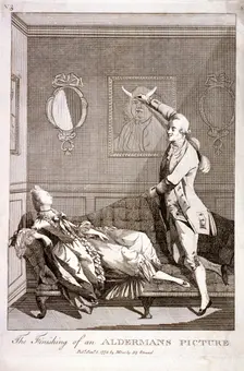 The Finishing of an Alderman's Picture 1773. Artist: Anon
