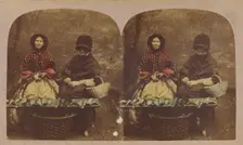 The Fish Mongers, about 1860. Creator: SE Poulton