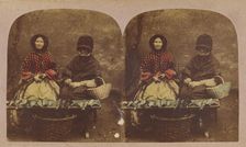 The Fish Mongers, about 1860. Creator: SE Poulton