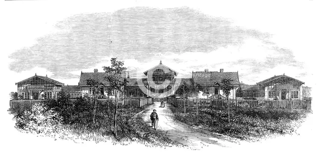 The Fish Nurseries at Huningue, France, 1864. Creator: Unknown.