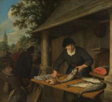 The Fishwife, 1672. Creator: Adriaen van Ostade