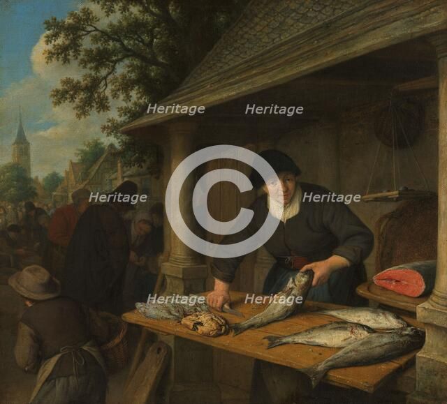 The Fishwife, 1672. Creator: Adriaen van Ostade.