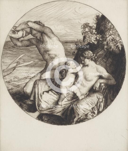 The Fisherman, 1908. Creator: William Strang.