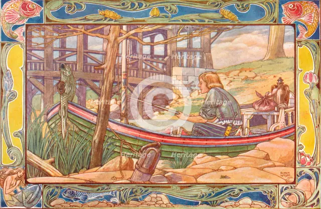 'The Fisherman', 1901. Artist: Patten Wilson.