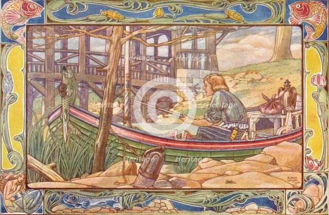 'The Fisherman', 1901. Artist: Patten Wilson.