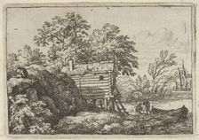 The Fisherman's Hut, 17th century. Creator: Allart van Everdingen