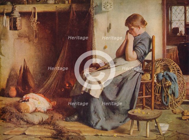 'The Fisherman's Wife', 1885 (c1940). Artist: Arthur Hacker.