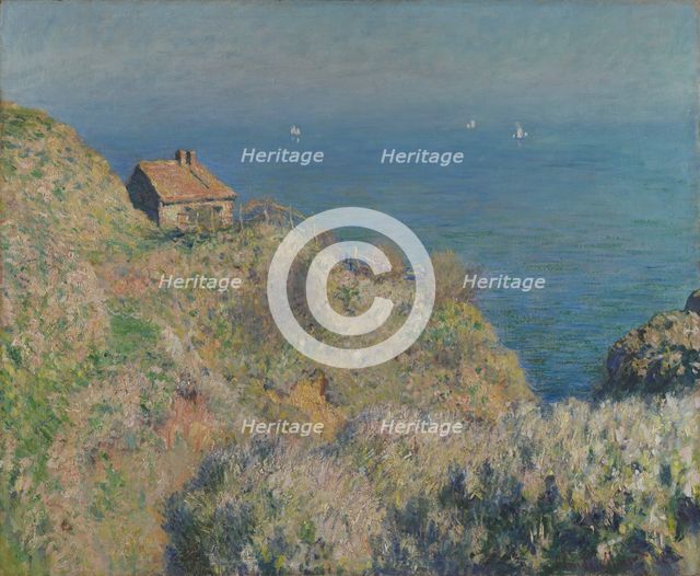 The Fisherman's House, Varengeville, 1882. Creator: Monet, Claude (1840-1926).