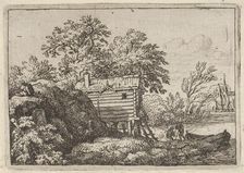 The Fisherman's Hut, 17th century. Creator: Allart van Everdingen