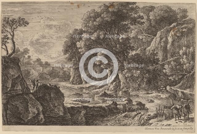 The Fishermen. Creator: Herman van Swanevelt.