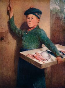 The Fishmonger's Call c1886. Artist: Henry Benjamin Roberts