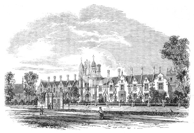The Fishmongers and Poulterers' Institution at Wood Green, near Hornsey, 1862. Creator: Unknown.