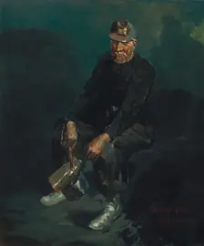 The Fire Boss, 1925. Creator: George Benjamin Luks