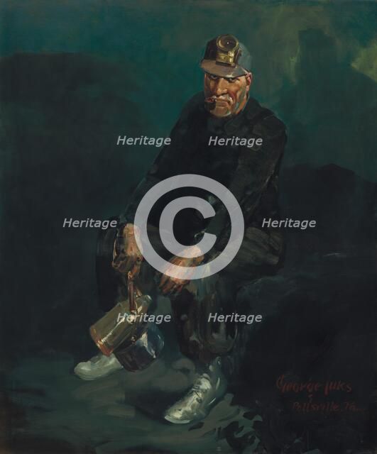 The Fire Boss, 1925. Creator: George Benjamin Luks.