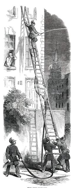 The Fire-Brigade, 1850. Creator: Unknown.