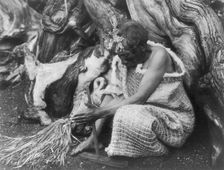 The fire drill-Koskimo, c1914. Creator: Edward Sheriff Curtis