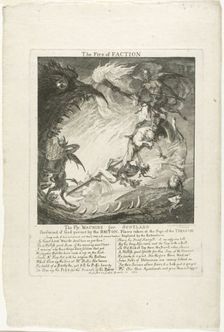 The Fire of Faction, 1762. Creator: Paul Sandby