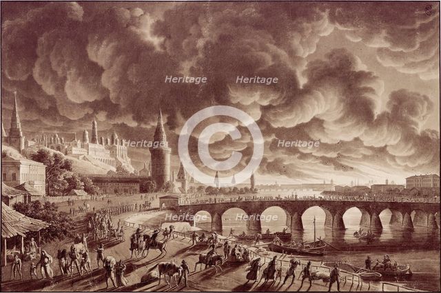 The Fire of Moscow, 1812, 1813.