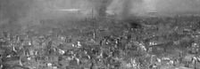 The Fire of Thessaloniki; August 20: Panoramic view taken from the Church..., 1917. Creator: Unknown