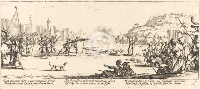 The Firing Squad, c. 1633. Creator: Jacques Callot.