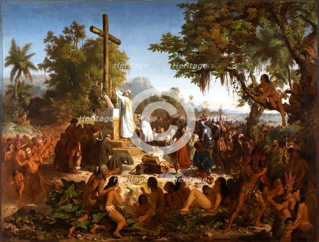 The First Mass in Brazil.
