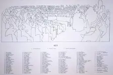 The first meeting of the Greater London Council in the County Hall, London, 1964. Artist: Alfred Reginald Thomson