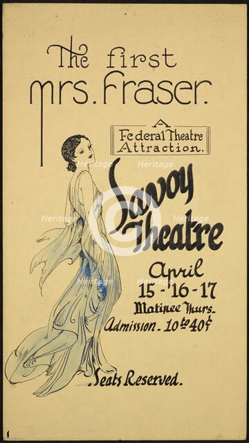 The First Mrs. Fraser, San Diego, 1936. Creator: Unknown.