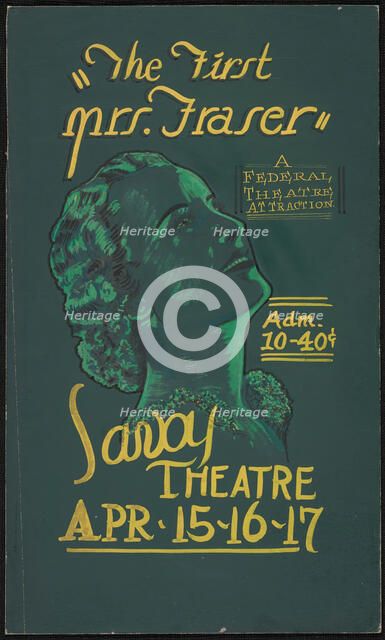 The First Mrs. Fraser, San Diego, 1936. Creator: Unknown.