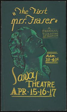 The First Mrs. Fraser, San Diego, 1936. Creator: Unknown