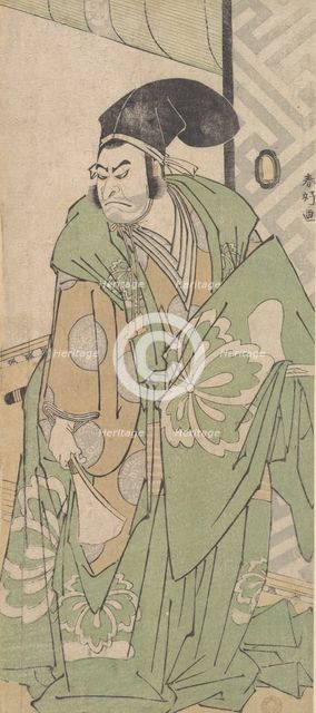 The First Nakamura Nakazo in the Role of Ko no Moronao, June 1786. Creator: Katsukawa Shunko.