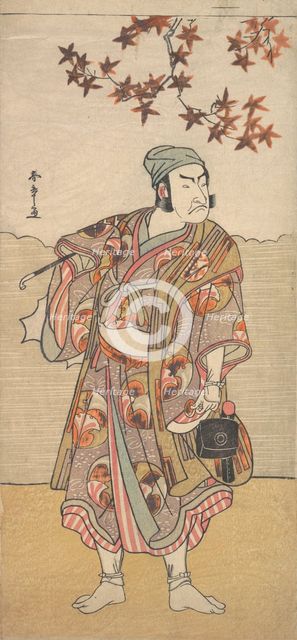 The First Nakamura Nakazo in the Role of Shimada no Hachizo, 1783. Creator: Shunsho.