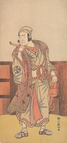 The First Nakamura Nakazo in the role of Shimada no Hachizo, 4th month, 1783. Creator: Katsukawa Shunko