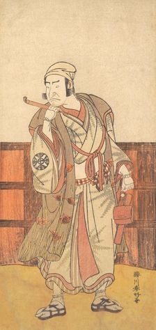 The First Nakamura Nakazo in the Role of Shimada no Hachizo, April 1783. Creator: Katsukawa Shunko