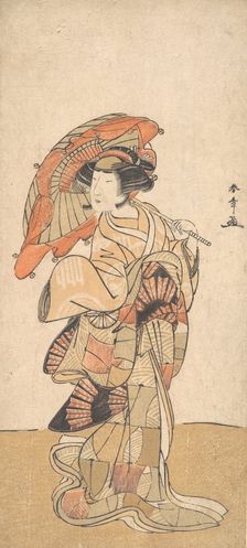 The First Nakamura Tomijuro as a Woman Dancer, dated October or November 1778. Creator: Shunsho
