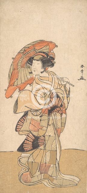 The First Nakamura Tomijuro as a Woman Dancer, dated October or November 1778. Creator: Shunsho.
