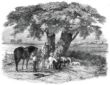 The First of September - the Luncheon - drawn by Duncan, 1850. Creator: Unknown