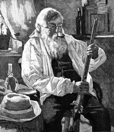 The First of September: An Early Love, 1883. Creator: Eugène Froment