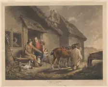 The First of September, Evening, published 1796. Creator: William Ward