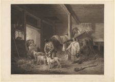 The First of September, Morning, published 1794. Creator: William Ward
