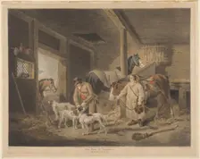 The First of September, Morning, published 1796. Creator: William Ward