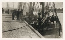 The First of the Herring, 1887. Creators: Peter Henry Emerson, Alfred Dawson