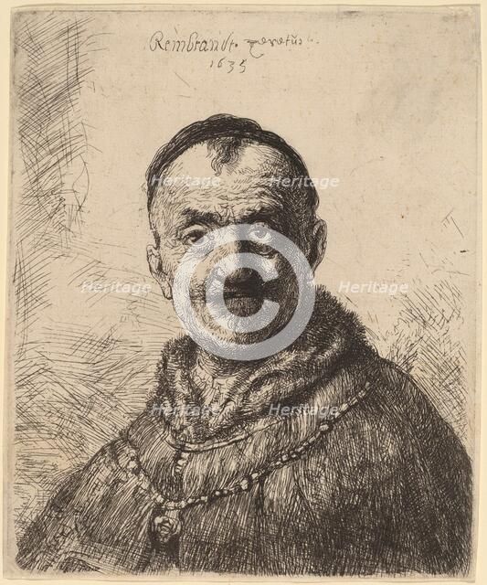 The First Oriental Head, 1635. Creator: Rembrandt Harmensz van Rijn.