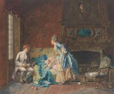 The First Babe, 1872. Creator: Jehan Georges Vibert