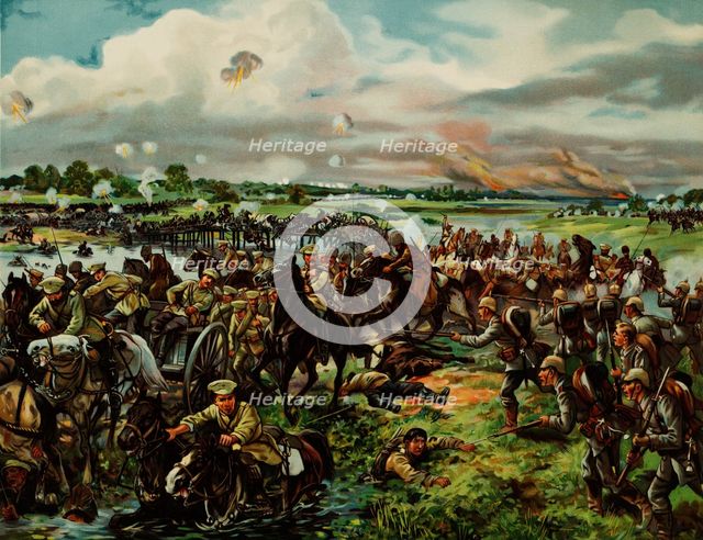The First Battle of the Masurian Lakes. Artist: Anonymous 